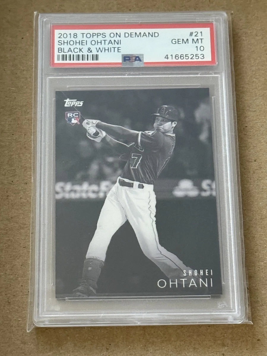 2018 Topps On Demand Black & White - Shohei Ohtani #21 for sale | eBay
