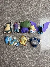 Vintage Pokemon Plush Bean Bag Stuffed Toy Burger King 1999 Nintendo LOT 8 Pc