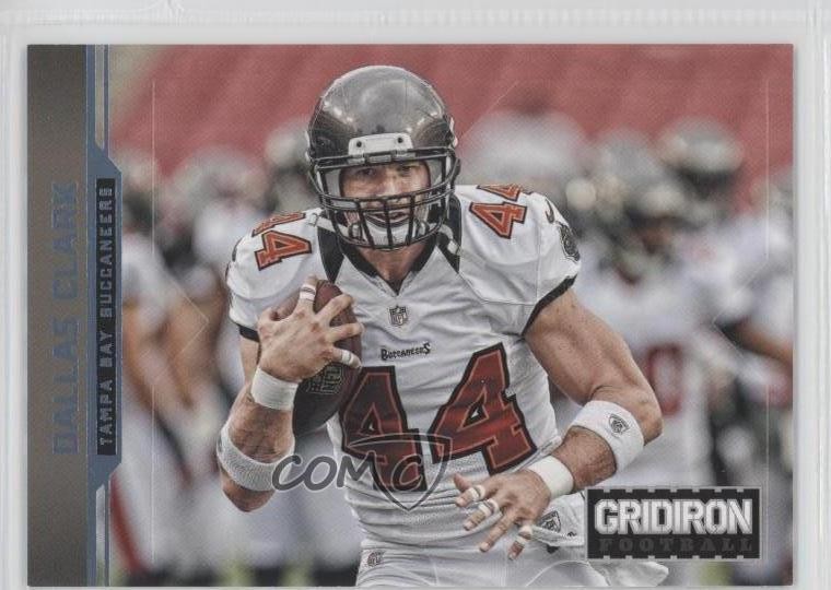 2012 Panini Gridiron Platinum X's 18/25 Dallas Clark #183 0a1