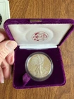 1987-S Proof American Silver Eagle Coin 1 troy oz. .999 silver