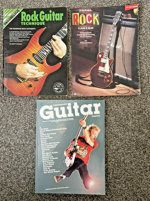 Rock Gitarrentechnik, Total Rock Gitarre & zeitgenössische Gitarrenklassiker -3 Bücher