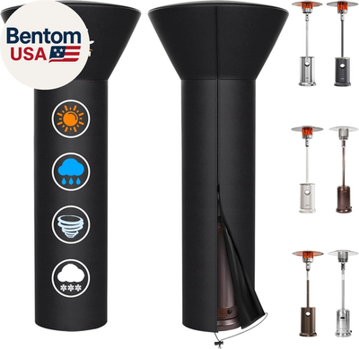 #ad Patio Heater Covers 2 Pack 600D Outdoor Heater Cover with Zipper Waterproof He $69.43