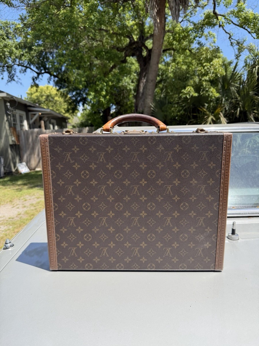 Louis Vuitton President Trunk M53012 Monogram Hard Case Briefcase