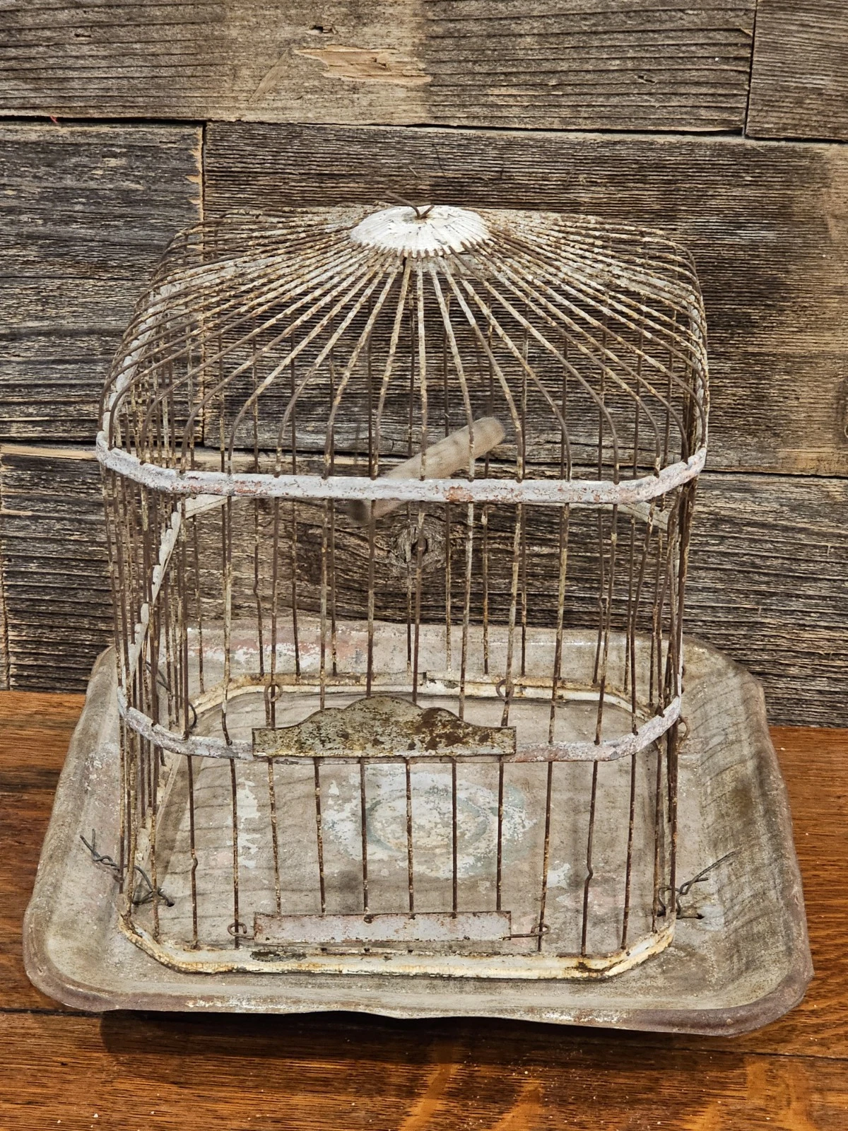 Antique 1800s Bird Parakeet Cage Very Old Home Decor