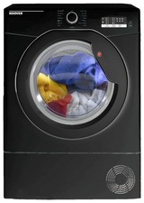 Image of Hoover HLEC8LGB-80 8KG Condenser Tumble Dryer - Black