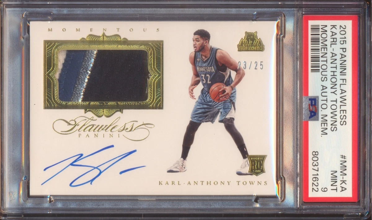 Basketball Karl Anthony Towns Sports Trading Cards Memorabilia for