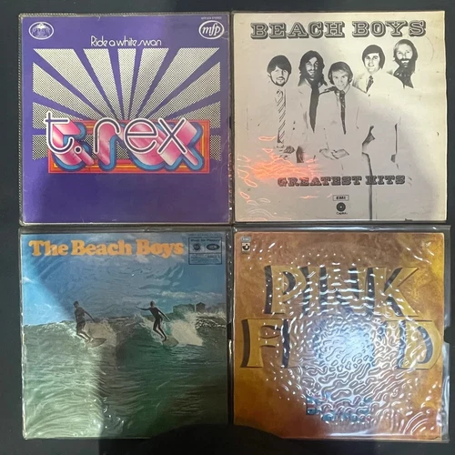 Pop Rock 44 x Vinyl Record LP Job Lot T.Rex Beach Boys UB40 Pink Floyd Eagles