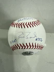 Barry Bonds Signed Baseball w/ Mike Bacsik 8/7/2007 756 Global Authentics 6/6