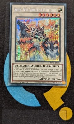 MP25-DE086 Silber, Wolfsbändiger des Weißen Waldes Prismatic Secret Rare YuGiOh