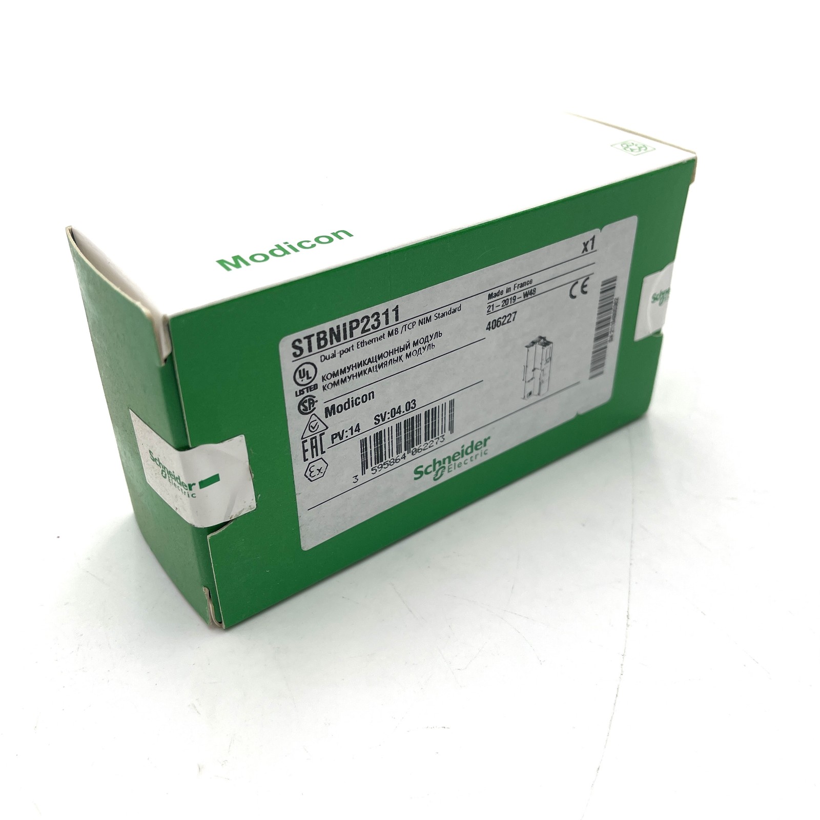 Dual-port Ethernet M8/TCP NIM Standard STBNIP2311 Schneider Modicon