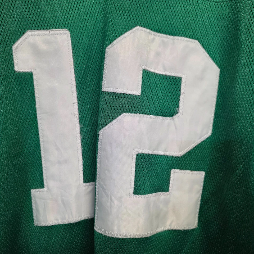 Camiseta deportiva vintage Mitchell & Ness New York Jets Joe Namath 12 retro para hombre 58 4XL Foto 2 de 4