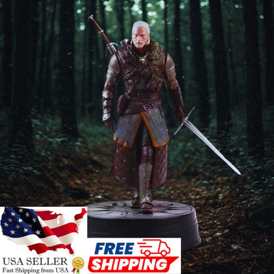 The Witcher 3 Wild Hunt Heart of Stone Geralt 24cm Deluxe PVC Collectible Statue