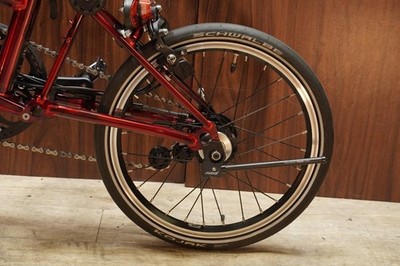 Brompton 9 Streets S6L 16-inch Folding Mini Velo Bike 2x3 Speed