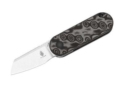 KIZER Mini Bay Taschenmesser 42a Slipjoint 14C28N Grey Vortex Micarta V2583A6