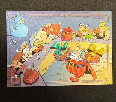 Panini ASTERIX SINE TEMPORE Treasure Box Max! Silver FOIL Card #106
