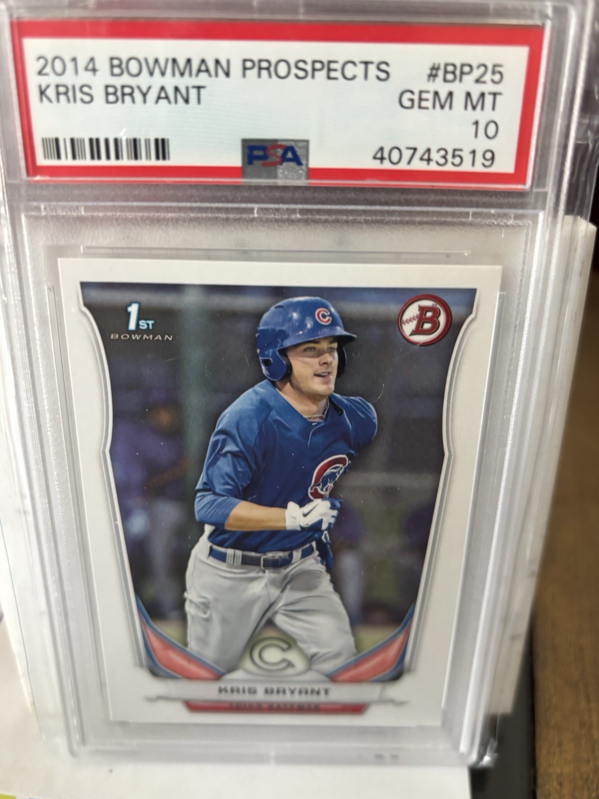 2014 Bowman - Prospects Kris Bryant #BP25 (RC)