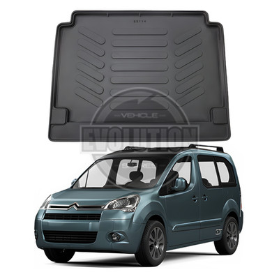 Rubber Boot Mat Liner Tray Tailored For Citroen Berlingo Multispace 2008-2018