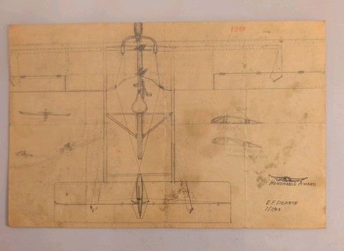 1933 Henry Ford Apprentice School Glider-Bike “It Really Flies” Prototype