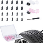 Reifen Reparaturset 20 Stück Tubeless Vakuum Pannenset Nagel Auto Motorrad