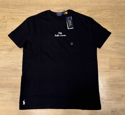 Polo Ralph Lauren Men's Classic Fit Stitched Logo Pony T-Shirt Tee