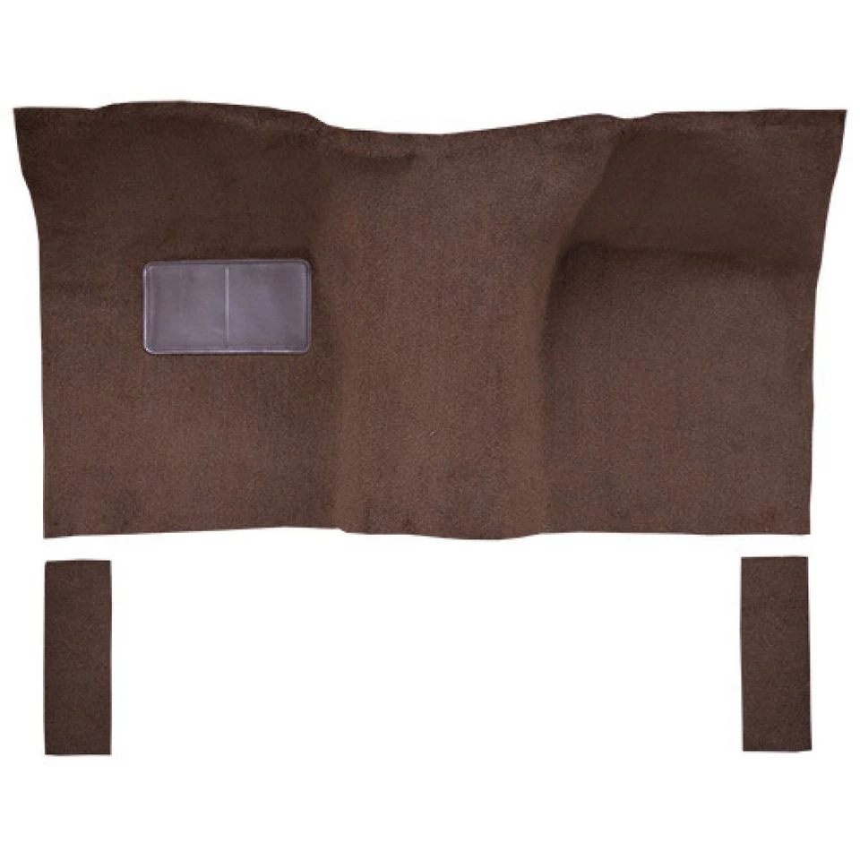 63-64 International C1200 Regular Cab 4WD Pass Area Carpet 01 Black Cut & Sewn - Image 2 of 4