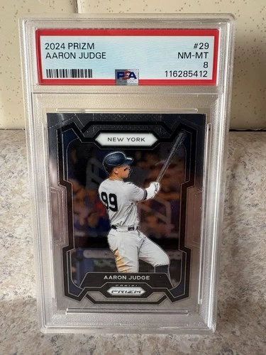 2024 Panini Prizm - Aaron Judge #29 New York Yankees PSA 8 NM-MT! 🔥