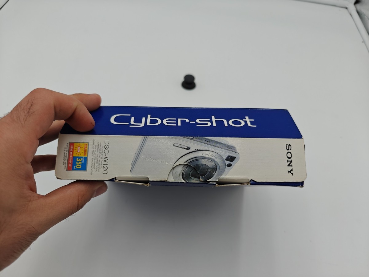 ソニー SONY Cyber-shot DSC-W120 4x ホワイト Sony Cyber-shot DSC-W120 Digital Camera (Silver) DSCW120 B&H