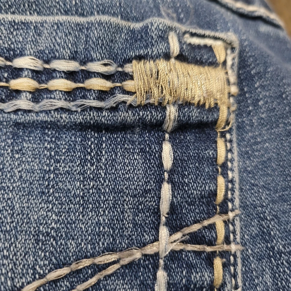 BKE 女式牛仔裤 Drew 弹力尺寸 29x33 1/2 中号水洗靴型 — 第 4/4 张图片