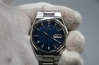Vintage Seiko Blue Prismatic Dial 17 Jewels 6309-8049 Automatic Watch FOR REPAIR