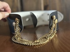 Vintage Mondo Accessories, Triple Chain Waist Belt