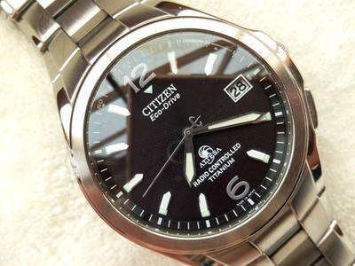Citizen Attesa EcoDrive Radio Controlled Watch ATD532611 Titanium Dial