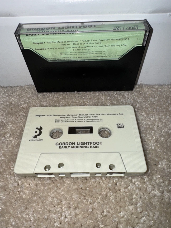 Gordon Lightfoot - Early Morning Rain (Cassette) Foto 2 de 3
