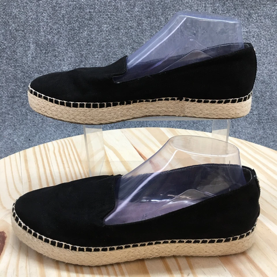 Dr Scholls Shoes Womens 9.5 M Espadrille Black Slip On Casual Low Top Round Toe - Image 2 of 4