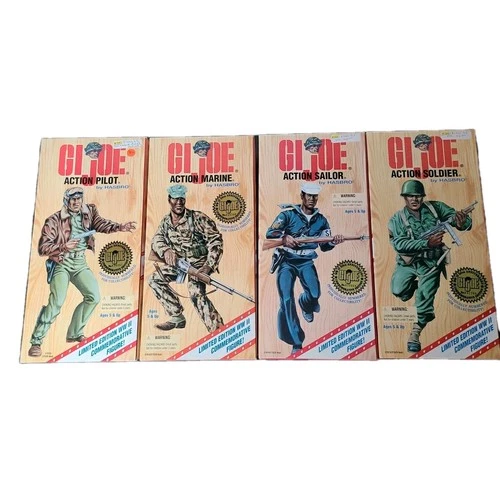 Sealed! 1996 GI Joe WWII 50th Anniversary Commemorative Edition Action Set New!