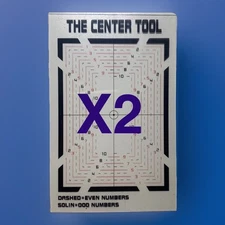 *2 PACK* Card Grading Centering Tool Pokemon, Sports, Disney, YuGiOh PSA ACE CGC