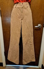 VTG 70s Wrangler Khaki Flare Pants. 32x29