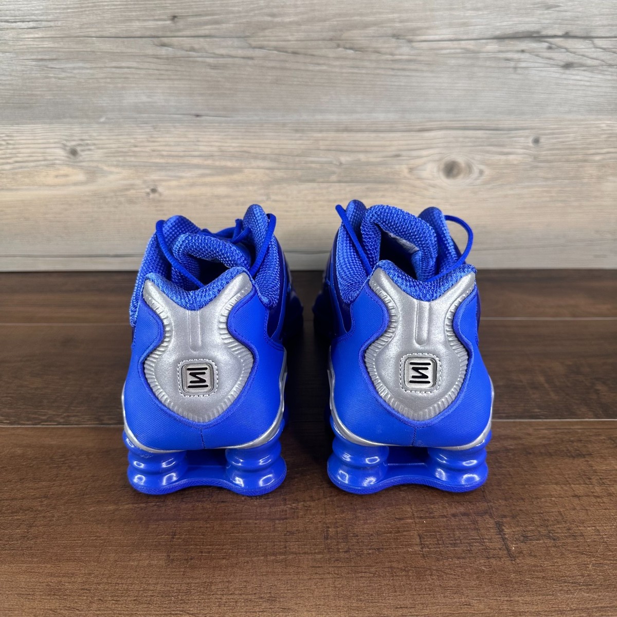 Nike Shox TL Mens Size 11.5 Hyper Royal Metallic Silver Black