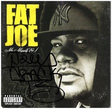 Fat Joe Autographed RARE Joey Crack Inscription Autographed Me Myself & I Cd Cov