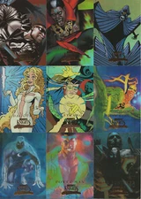 2008 Marvel Masterpieces Series 3 MARVEL KNIGHTS Complete 9 Card Bronze Foil Set