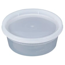 Pactiv Newspring Delitainer PP Premium Food Container Translucent 12 oz 240/Case