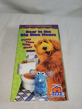 Bear in the Big Blue House - Potty Time with Bear (VHS, 1999) - Very Good