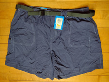 Columbia Women's Sandy River Cargo Short Blue Size 2X 6" Inseam