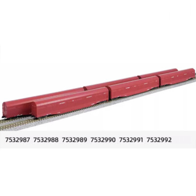 Changming JSQ6 - Covered Car Carrier - China Railway - Spur N