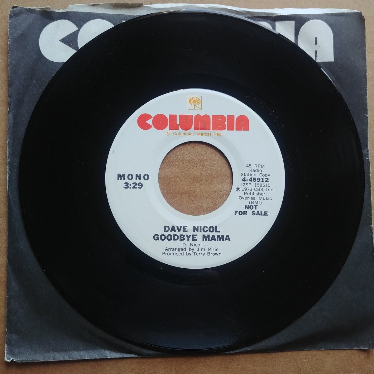 【送料込み】MAMA wannaone カンダニエル サインCD DAVE NICOL Goodbye Mama DJ PROMO 45 7