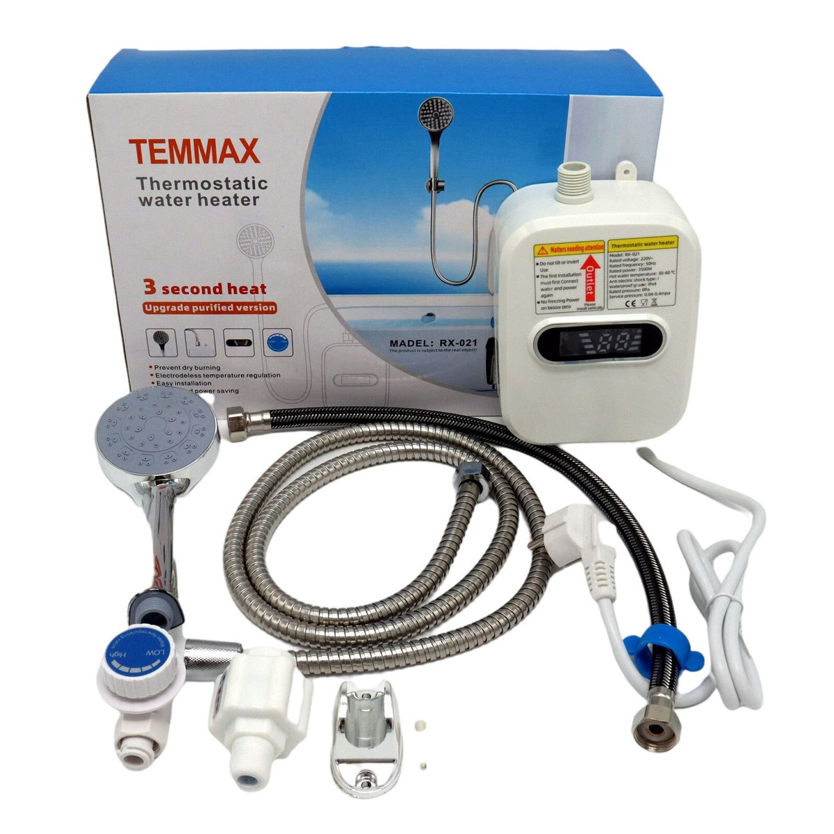 Household Natural Gas Tankless Hot Water Heater Instant On Demand Whole  House | eBay