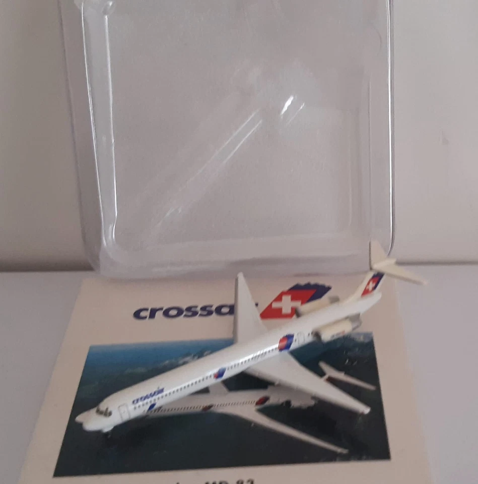 Herpa Wings 1:500   Crossair Mc Donnell MD-83 - Immagine 2 di 3