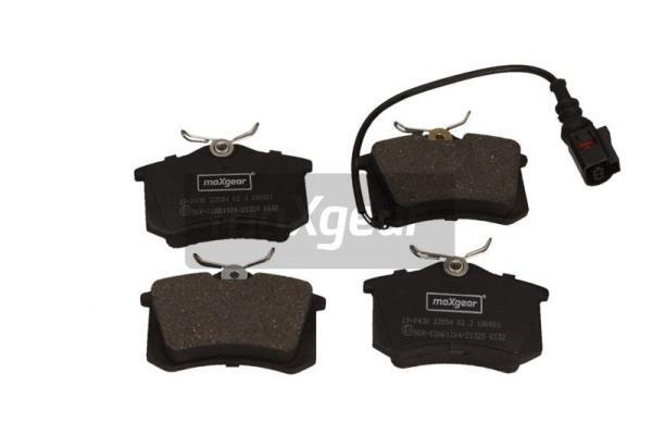 Maxgear 19-0430 Bremsbelagsatz, Scheibenbremse For Audi Seat Skoda VW-image