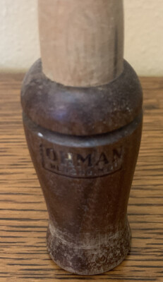 Vintage **Lohman** Wooden Duck Call - Neosho, MO