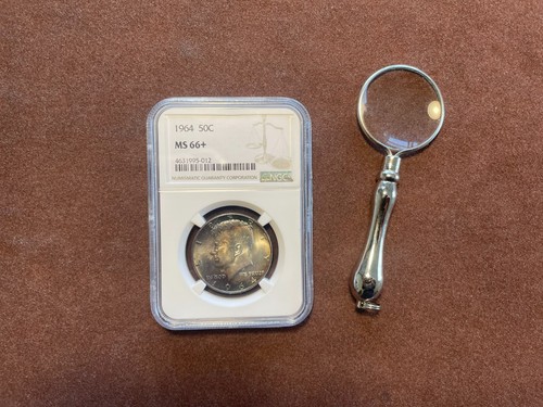 1964 KENNEDY HALF DOLLAR MS66+ - Picture 1 of 2