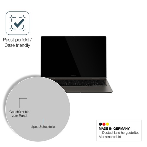 2x Screen Protector for Samsung Galaxy Book 3 360 13.3 NP730QFG Flexible Glass - Picture 6 of 7